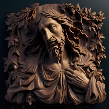 3D model st jesus (STL)